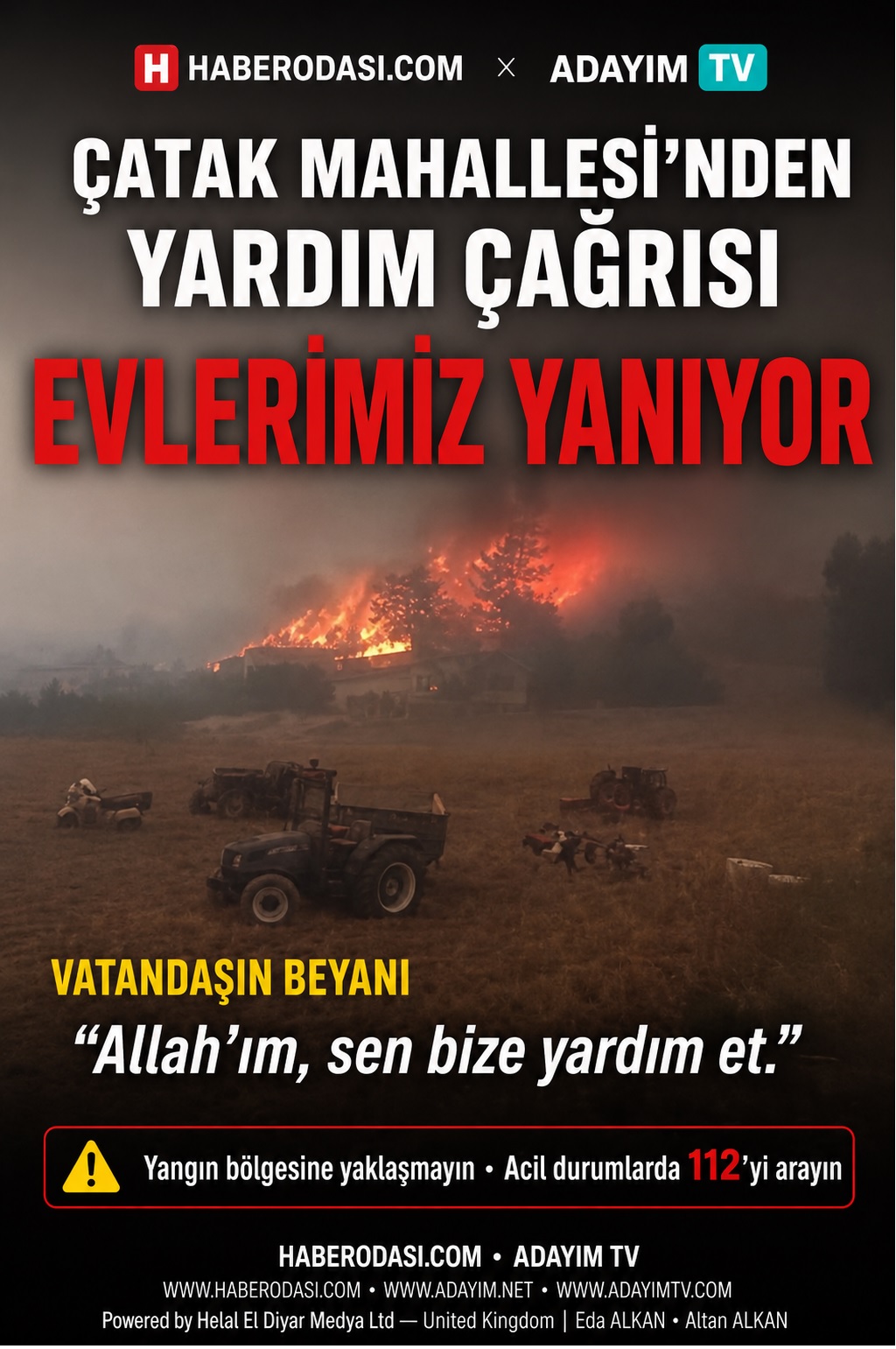 🚨 SON DAKİKA | ÇATAK MAHALLESİ’NDEN YARDIM ÇAĞRISI E L L H ا ل  ل  ه ’ım, sen bize yardım et