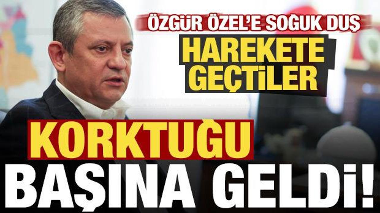 Son dakika: Özgür Özel'e soğuk duş! Korktuğu başına geldi, harekete geçtiler...