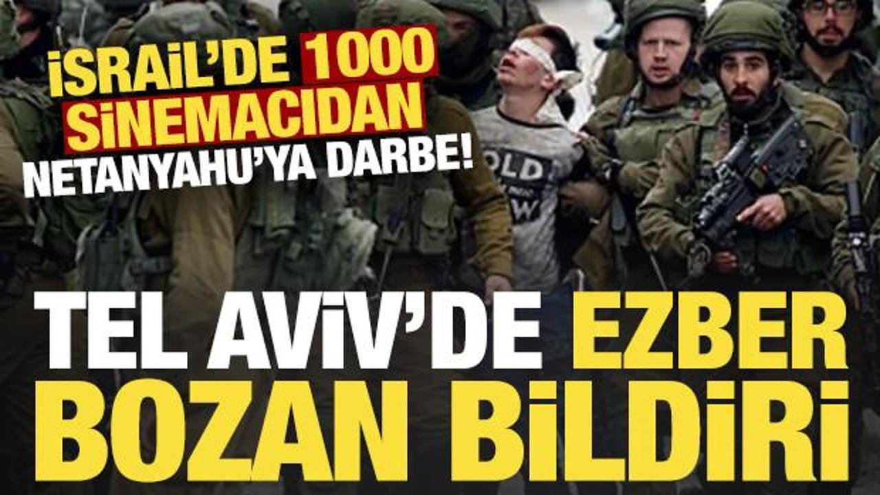 İsrail’de 'Gazze' çatlağı büyüyor! 1000 sinemacıdan ortak bildiri...