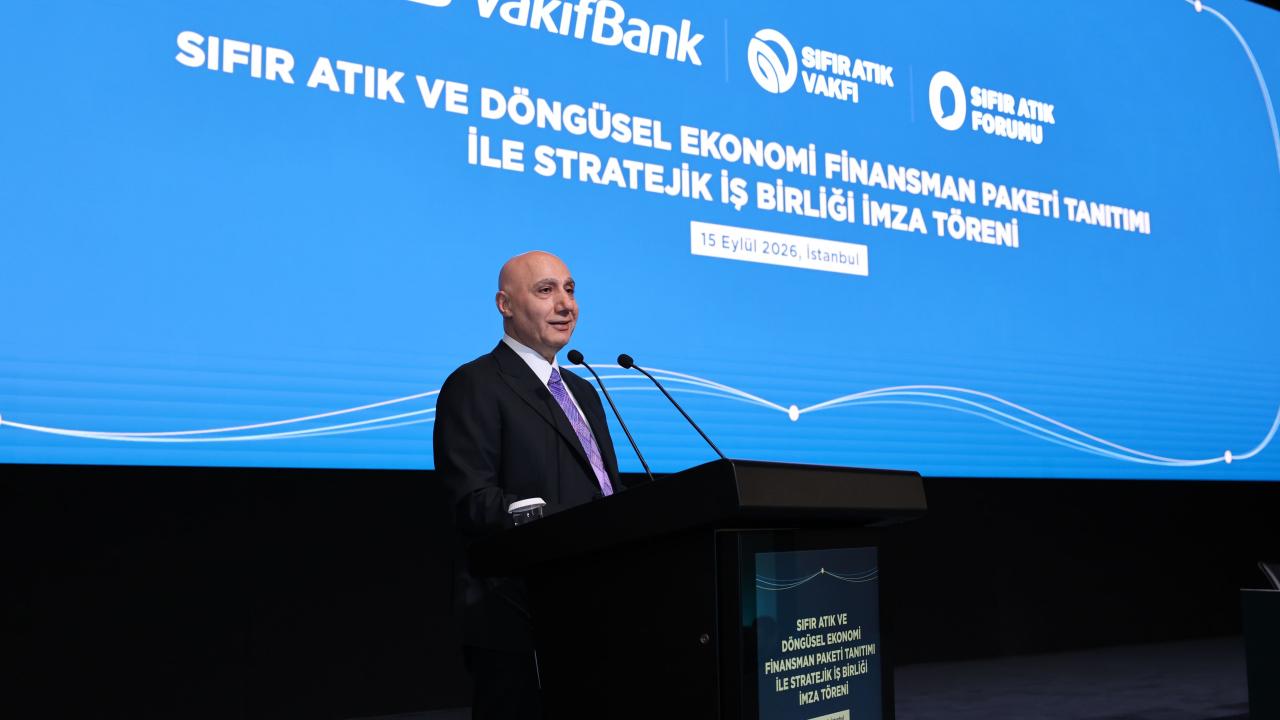 VakıfBank’tan Döngüsel Ekonomiye 10 milyar liralık Finansman Desteği