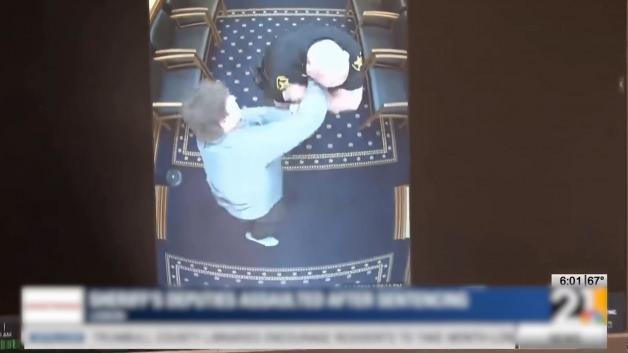 ABD'de mahkemede dehşet anları: Cezaevinden kaçmak için polislere kan kusturdu!