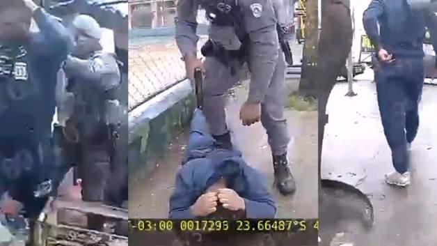 Brezilya'da polis bir saldırganı vurarak öldürdü