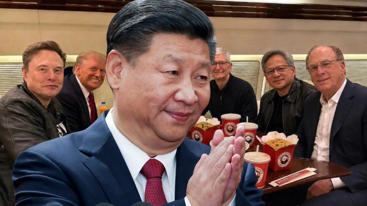 Musk'tan Altman'a, Bezos'tan Cook'a...Trump-Xi zirvesinde sürpriz masa!