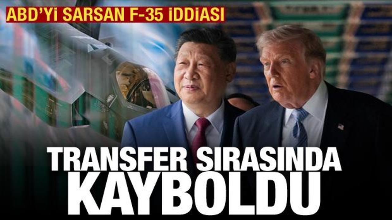 F-35 iddiası: ABD'nin gizli teknolojisi Çin'in eline geçmiş olabilir!