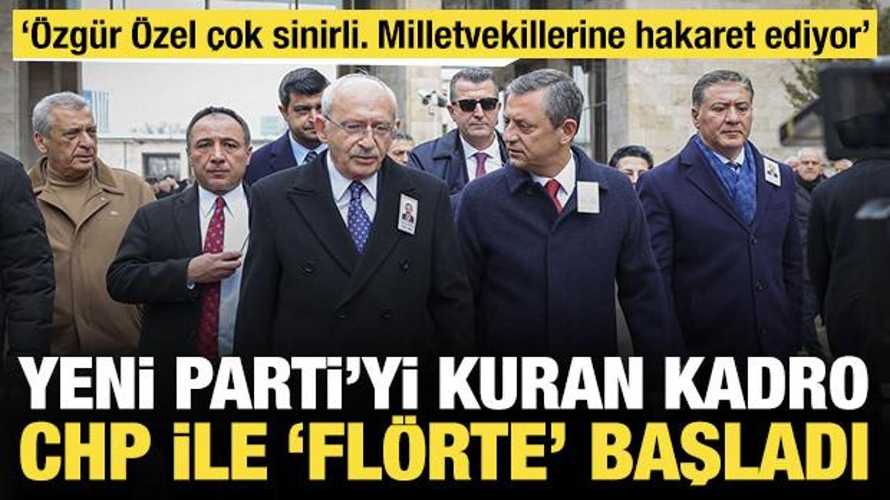 Yeni Partililer CHP ile 'flörte' başladı: Meclis'in aritmetiği her an değişebilir