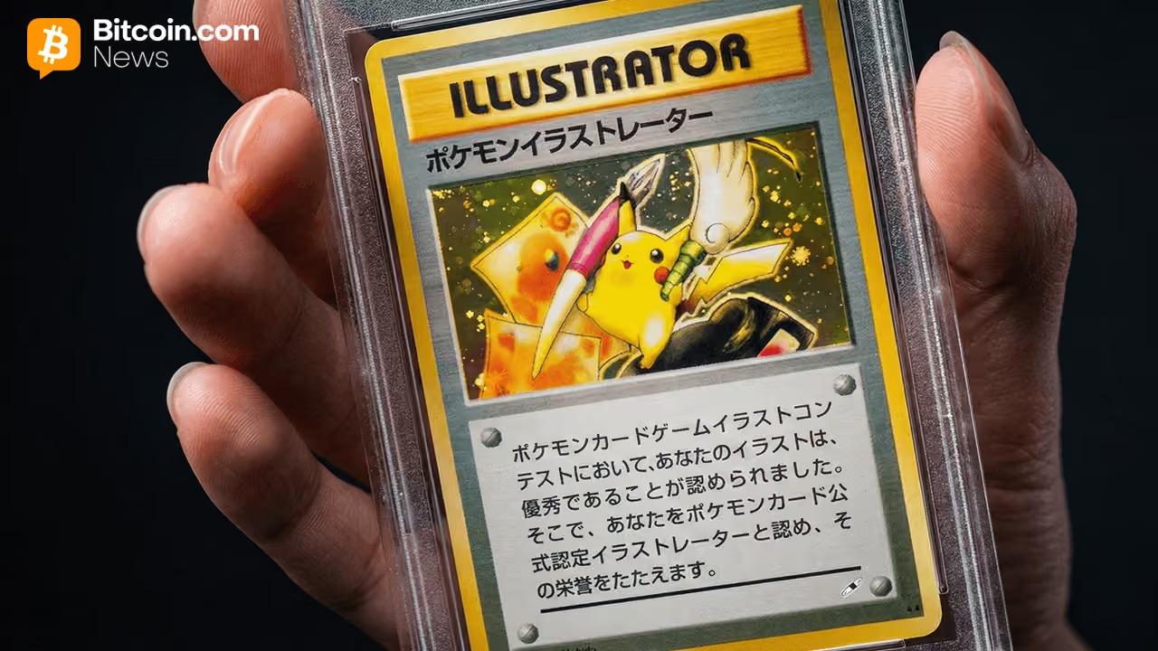 Sadece 39 adet üretilmişti, Pikachu Illustrator kartı 242 milyon TL'ye satıldı
