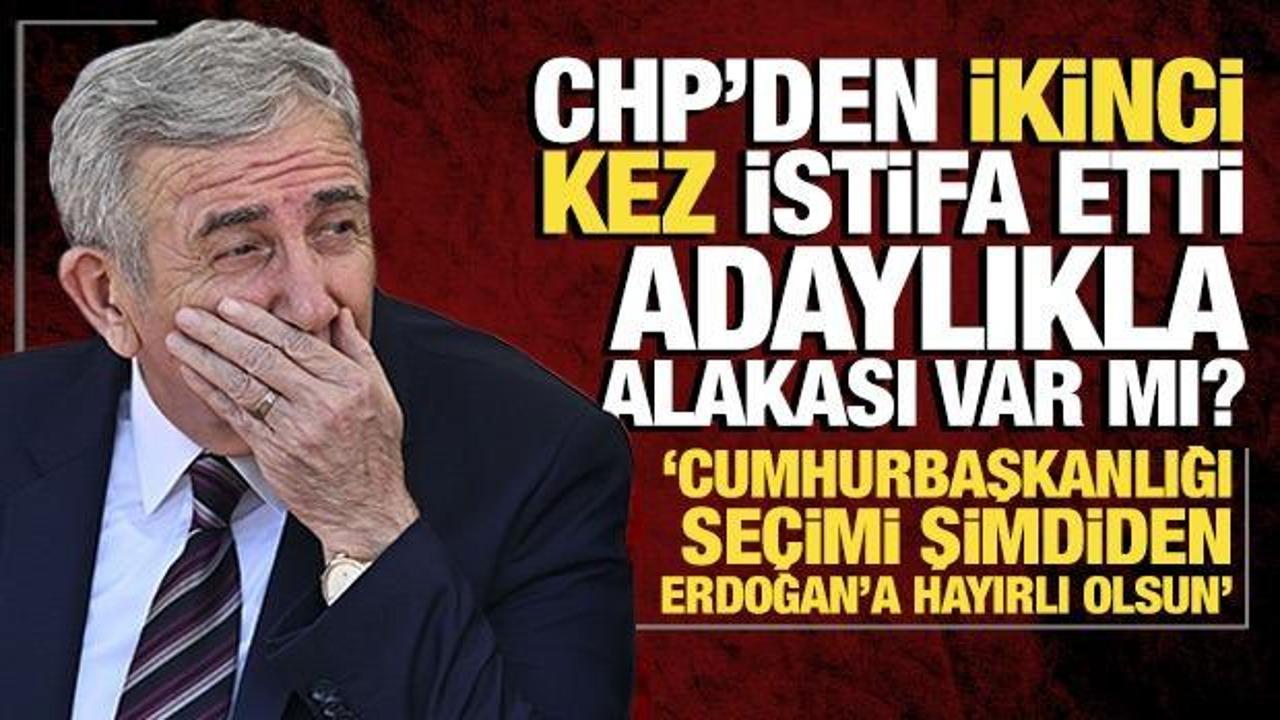 Mansur Yavaş CHP'den ikinci kez istifa etti: Cumhurbaşkanlığı hesabı sil baştan yazılıyor