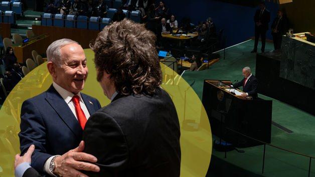 Arjantin Devlet Başkanı Milei, BM'de yuhalanan Netanyahu'ya sarıldı: Tarihin en büyük liderlerindensin