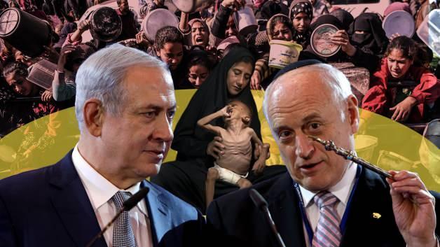 JNS yayınına katılan Malcolm Hoenlein saçmaladı: Gazze'deki en büyük sorun obezite