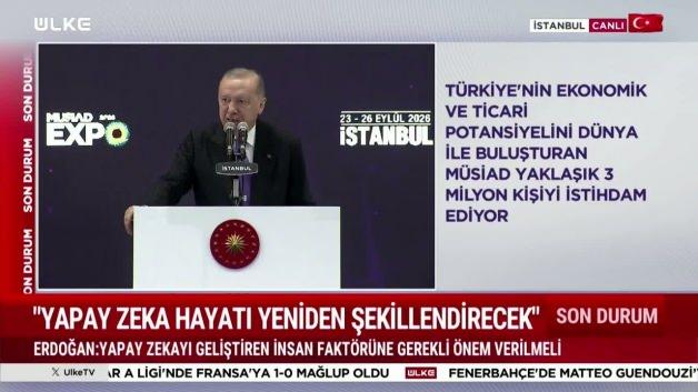 Cumhurbaşkanı Erdoğan'dan siyonist zihniyete sert tepki!