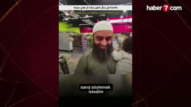 'Aracına çarptık' dediler, o ise Allah'a tevekkül etti! Verdiği cevap beğeni topladı