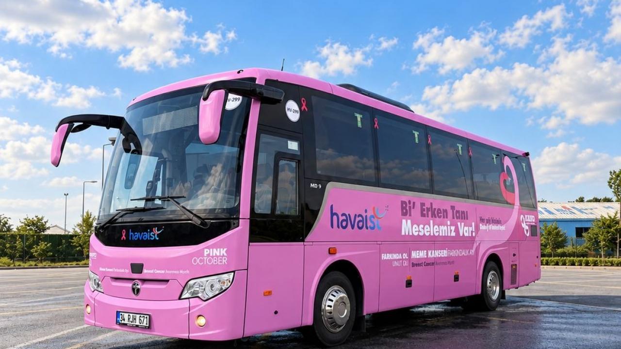 HAVAİST’ten meme kanserine karşı farkındalık yolculuğu