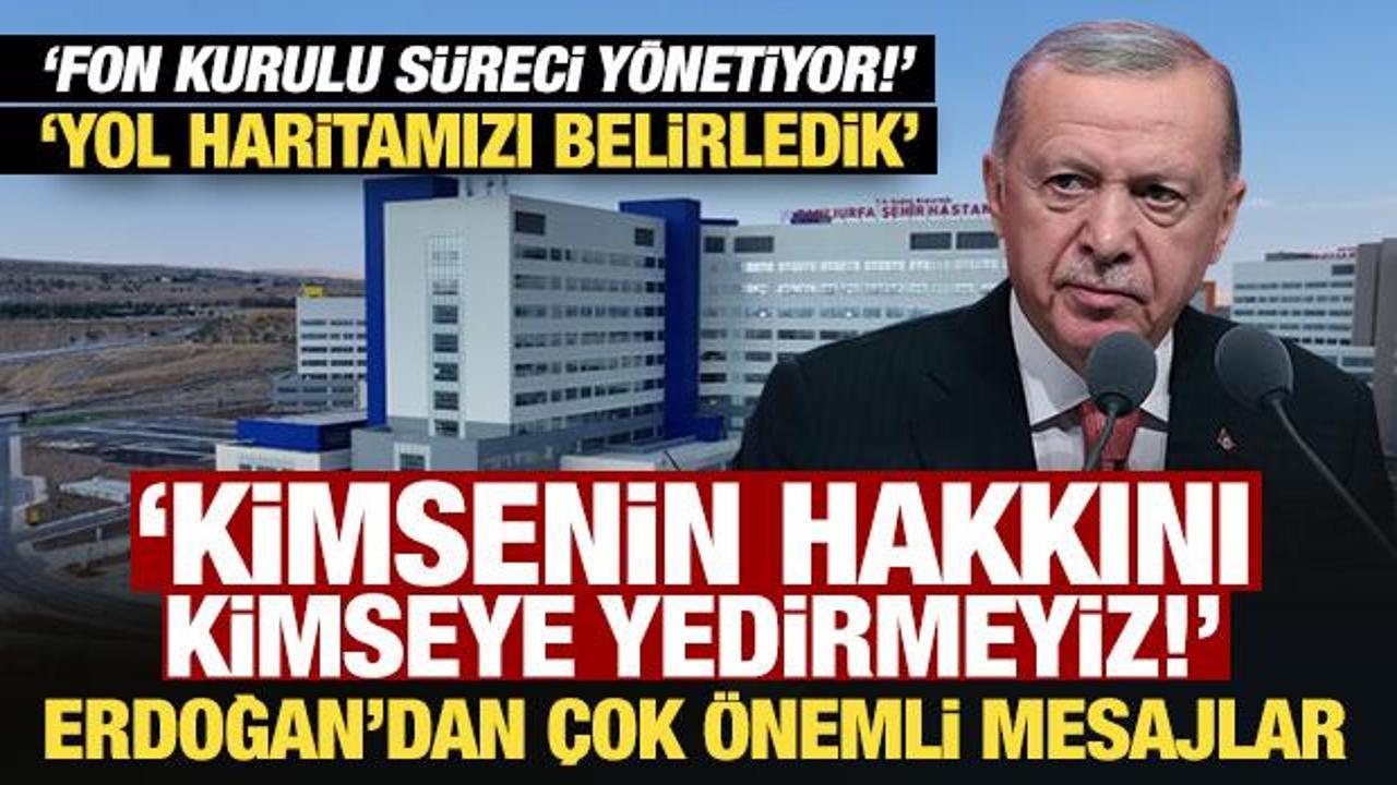 'Yol haritamızı belirledik' diyen Erdoğan'dan son dakika açıklamalar
