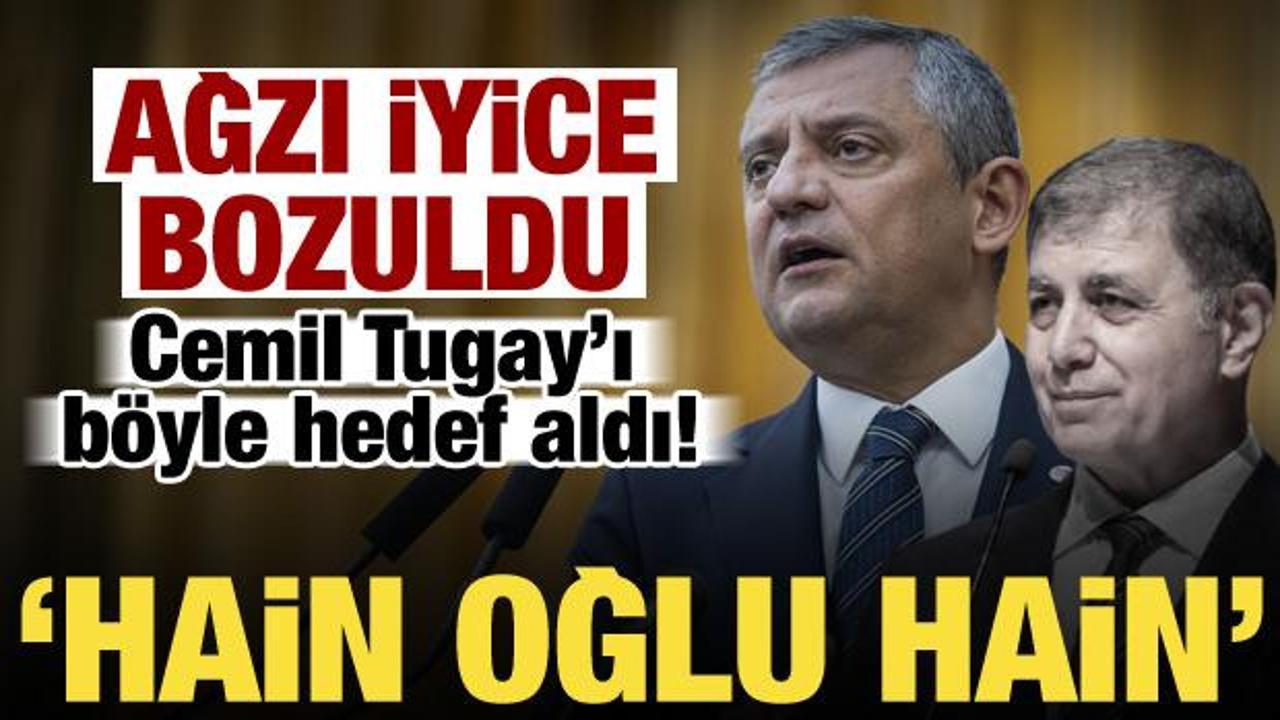 Özgür Özel'in ayarları bozuldu: İsim vermeden Tugay'ı hedef aldı: Hain oğlu hain