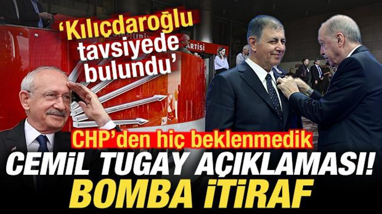 CHP'den beklenmedik Cemil Tugay açıklaması! Bomba itiraf! 'Kılıçdaroğlu tavsiyede bulundu'
