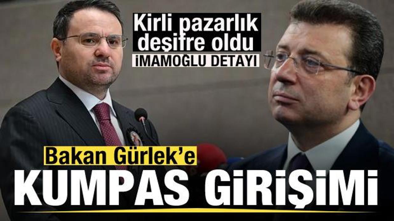 Bakan Akın Gürlek’e kumpas girişimi! Kirli pazarlık deşifre oldu! Ekrem İmamoğlu detayı