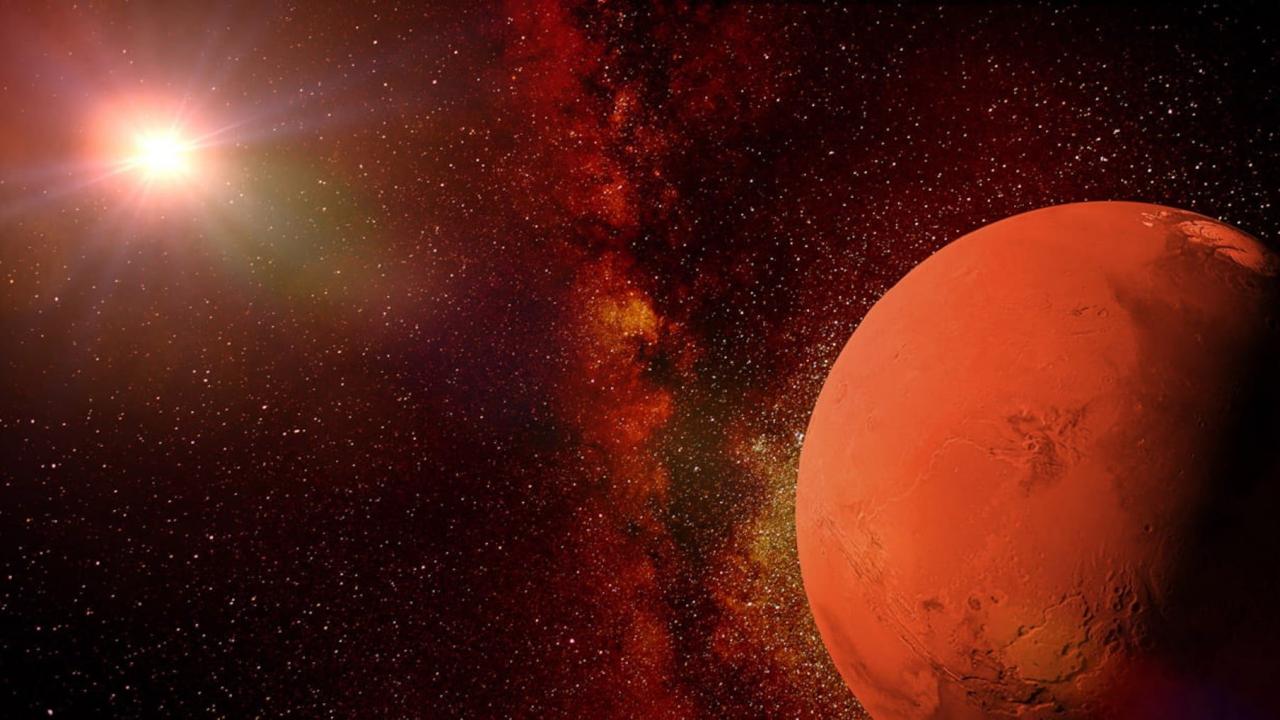 NASA'nın Curiosity uzay aracından yeni Mars fotoğrafı!