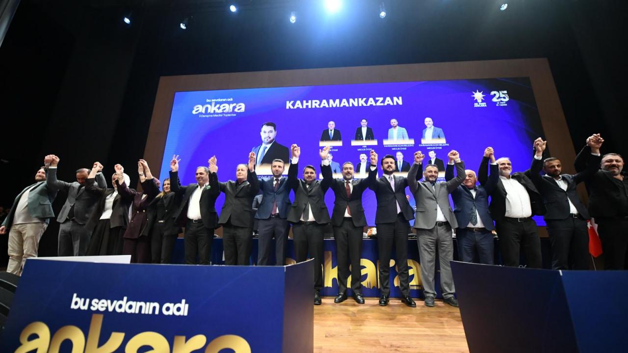 AK Parti Ankara İl Danışma meclisi toplandı: Ankara'nın kaybedecek bir anı yok