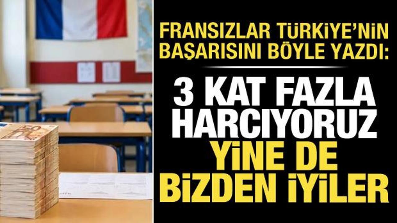 Contrepoints: Fransa Türkiye'den 3 kat fazla harcıyor ama sonuç daha kötü