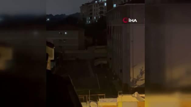 Arnavutköy'de gece yarısı 3 okul birden yayına geçti! Mahalleli neye uğradığını şaşırdı